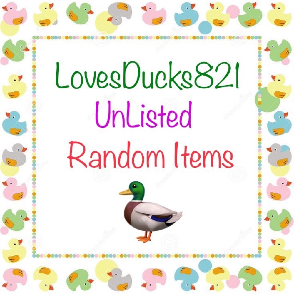 Unlisted Random Items from My Shows (Ad)